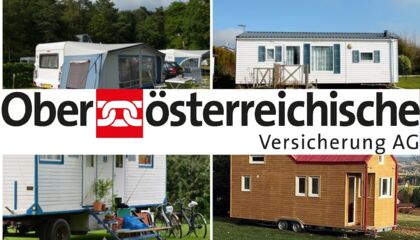 Dauercampingversicherung mit Oberoesterreichische von CampingAssec